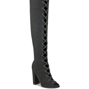 Women's Casidi Lace-Up Over-The-Knee Boots